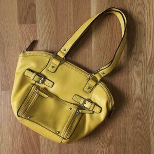 👑👑COACH Teri 2way Shoulder Bag Crossbody Straw/Leather Latte CR350